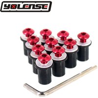 Motorcycle Windshield Bolts Screw Nut Fastener Kit M5 5mm For APRILIA RS 125 RS125 RSV4 RSV4R Fairing kit RSV 1000 Tuono