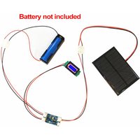Mini Mono 80*45mm Solar Panel 5V 60MA for Mini solar panel Mini solar lipo charger CN3065 DIYKIT 1S battery holder /display