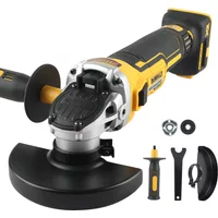 DEWALT DCG405 125mm 18V Lithium Battery Brushless Flat Head Angle Grinder Bare Machine Tool Cutting Machine Power Tools Combo SE