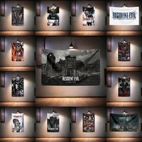 Resi-dent-Evils Game Fans Flag For Gaming Room Bedroom Man Cave Bar Home Wall Decor Banner