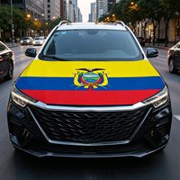Ecuador Flag Car Engine Hood Cover National Flag For Vehicle Decoration