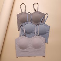 2026 Hot Sale Adjustable Seamless Wire Free Bralette For Woman Sexy Back Yoga Slimming Sports Women Bra Underwear