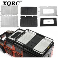 Sunroof/luggage rack metal decorative panel suitable for 1:10 RC tracked vehicle TRX-4 defender modification accessories