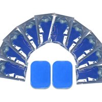 10/20/30/100Pcs EMS Hydrogel Electrode Gel Pad For ABS Hip Abdominal Muscle Stimulator Trainer Exerciser Body Slimming Massager