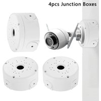 4pcs Cameras Junction Boxes Waterproof CCTV Junction Boxes For Dome/IP Camera Mount Bracket for different 4K POE HD Cameras