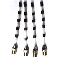 Rubber Rotate Tube+Screw For z-010 High Pressure Tornado Gun Z-014 Blowing tornador gun car washer(4PCS)