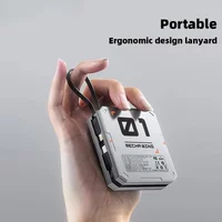 Magnetic Wireless Power Bank Built-in Cable USB C PD20W Fast Charging 10000mAh Ccc External Battery for IPhone Samsung Powerbank