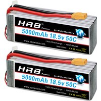 1/2pc HRB 5S 18,5V 5000mAh RC Lipo Batterie mit XT90 Stecker für RC Hubschrauber Flugzeug auto Boot Lkw 10S Drone Batterie DIY