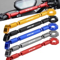 PCX Scooter Handlebar Accessory Mounts For HONDA PCX125 PCX150 PCX160 Cell Phone Holder Helmet Storage Hook DVR Support Bar