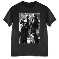 Kontrast Nonne Rauchen Getränk 2d Druck Sommer Männer O-Ausschnitt T-Shirt lässig Baumwolle Kurzarm Pullover Modetrend Männer 80113