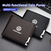 Cup Holders Car Driver's Licence Organiser Insurance Card Holder Wallet Purse For Volkswagen VW Tiguan Jetta Polo Golf Passat T