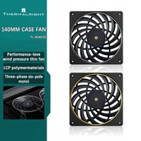 Thermalright TL-B14015 14cm Thin Fan LCP Polymer Material Fan Blades Double Ball Bearings Three-Phase Six-Pole Motor 140x140x15