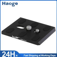 Haoge Quick Release Plate for Sachtler Horizon Plus, Video 25 Plus, Video 18 Dutch Tripod Fluid Head replace Touch & Go Plate 16