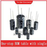 10V 16V 25V 35V 50V 63V 100V 400V Aluminum Electrolytic Capacitor 100UF 220UF 330UF 470UF 680UF 1000UF 2200UF 3300UF 4700UF