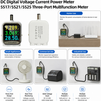 DC 4.5-48V/80V Type-C digital display voltage current power meter bidirectional charging monitor For phone fast charging detecto