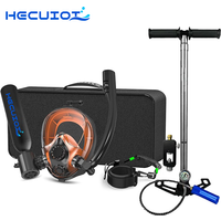 HECUIOI 0.5L Mini Scuba Tank, Diving Mask Snorkel Air Snorkeling Equipment Outdoor Oxygen Diving Tank Underwater Swimming