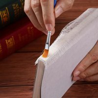 19.6x43 Inch Durable Fabric Repair Cloth for Bookbinding & Repair - High-Quality Textile Material, DIY Book Restoration
