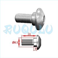 Internal Hexagonal Shoulder Screw M6×14+8.5×3 Sus302 1251100-328000 For Zontes