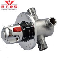 Thermostatic Shower Faucet for Shower Room Control with Intelligent Temperature Control and Hidden Valve Gear Accessories