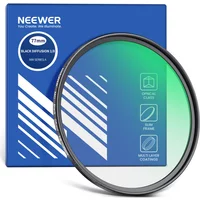 NEEWER 1/8 Black Diffusion Filter Cinematic Dreamy Effect Filter For Camera 49mm 52mm 55mm 58mm 62mm 67mm 72mm 77mm 82mm