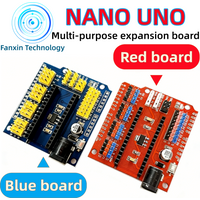 4-1PCS,NANO IO Shield V3.0 3.0 Controller Terminal Adapter Expansion Board Simple Extension Plate For Arduino UNO AVR ATMEGA328P