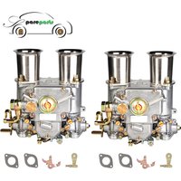 Weber 45 DCOE Carburetor 45DCOE For Solex 4 Cyl 6 Cyl V8 Engine Carby Assy Twin Choke 45mm X2PCS