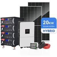 Solaranlage Komplett 5KW 8KW 10KW 12KW 15KW Hybrid Solar System Single Phase 230V Home LiFePO4 Battery Mono Solar Panel Energy