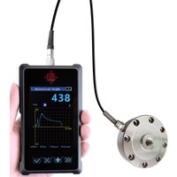 Portable Force Gauge Digital Hand Dynamometer Instrument Pull Push Load Cell Indicator Handheld Rechargeable High Sample Rate