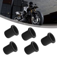 Black Motorcycle Scooter Brake Upper Pump Piston Dust Cover Rubber Disc Brake Pump Cover Waterproof Motorcycle Accessories