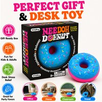 NeeDoh Donut Pinch Music Maltose Rebound Stress Relieving Toy Stress Relieving Toy Stress Relieving Toy for Life and Work