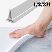 Shower Threshold Water Dam Shower Water Stopper Barrier Keeps Water Inside Threshold Dry and Wet Separation for Bathroom Kitchen