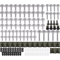 177PCS Fairing Protector Bolts Kit For Yamaha R6 FZ6 R1 R3 R7 MT 09 07 03 125 FZ1 XJ6 Xmax 300 125 FZ8 Nmax 125 Body Screws Nut