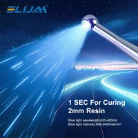 AI Dental Wireless Curing Light Photopolymerizer Output Intensity 800-2400mw/cm² 1S Cure Orthodontic Light Cure Dentist Tools
