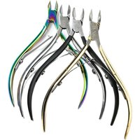 1pc Fingernail Toenail Cuticle Nipper Trimmer Stainless Steel Dead Skin Remover Nail Clipper Cutter Cuticle Scissors Plier