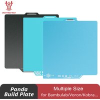 BIQU Panda Build Plate CryoGrip Pro Coating No Clog Spring Steel Double-sided for BambuLab X2D Voron Kobra Ender K1 3D Printer