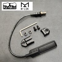 Surefire M300 M600 Flashlight Switch Pocket Panel Pad Plug-in Mount Flashlight Metal Accessories Fit M-LOK KEYMOD Rail Aluminum