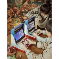 10.1 Inch Desktop Pandora Box 9D Game Console, 32G Single Player Mini Arcade Game Machine, 2500 Games Support Turbo Function