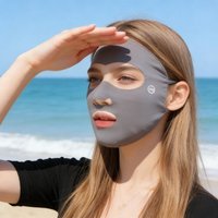 Summer Full Face Sunscreen Mask for Women, Breathable and UV Resistant Outdoor Running Mask