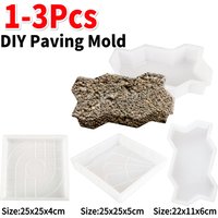DIY Paving Brick Mould Road Concrete Pavement Mold Polypropylene Paving Cement Concrete Mould for Patio Garden Lawn Pavement