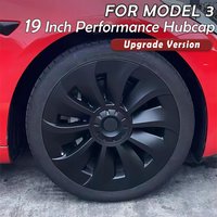 4PCS Hubcap For Tesla Model 3 19 Inch Hub Cap 2020-2023 Performance Replacement Wheel Cap Rim cover Car Full Cover Accessories
