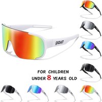POAT Brand 3-8 Years Children Sunglasses Bike Goggles Outdoor MTB Road Bike Hiking Cycling Eyewear UV400 Kids Gifts Boys Girls