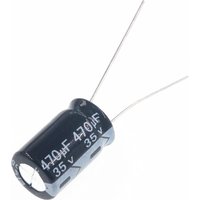 20pcs 470uF 35V 470MFD 35Volt 10*13mm Aluminum Electrolytic Capacitor Radial 470mf35v 470uf35v 35v470mf 35v470uf