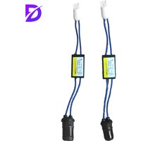 LED Headlight Canbus Error Free Anti Flickering Resistor Decoder for LED Headlight Warning Canceller Capacitors Resistor