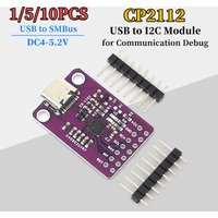 1/5/10Pcs CP2112 Debug Board USB to SMBus USB to I2C Communication Module USB2.0 2112 for Arduino