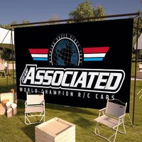 Rc Team Associated Large Size Flags Printing Patterns Interesting Birthday Party Decorations Banner