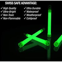 6 Inch Survival Kit Glow Light Sticks Walking and Hiking Camping SOS Gear Outdoor Equipment SOS 15*150mm