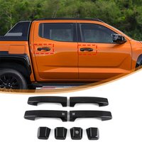 Car Door Handle Cap Exterior Door Handle Cover Trim Stickers Car Accessories For Mitsubishi L200 Triton LC2T LB2T 2024 2025 2026