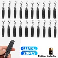 Remote Control 433MHz Car Key Garage Door Gate Opener Remote Control Duplicator Clone Cloning Code 4-Button Transmitter 10/30PCS