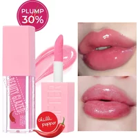 BEAUTY GLAZED Chili Lip Plumper Oil Serum Instant Long Lasting Volumising Essence Oil Sexy Lip Balm
