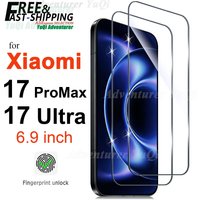 Screen Protector For Xiaomi 17 Ultra Pro Max 6.9 inch Tempered Glass HD 9H Transparent Clear Anti Scratch Case Friendly